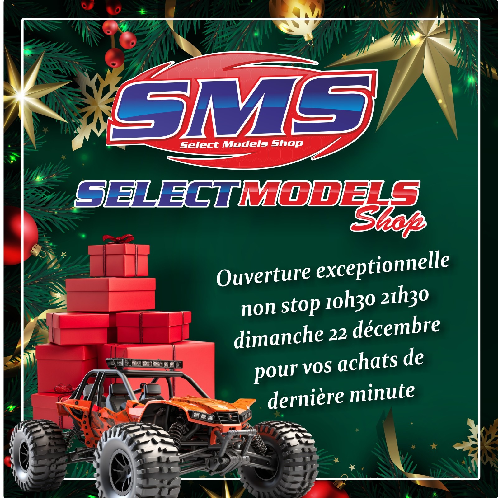 Ouverture Spécial Noël 2024